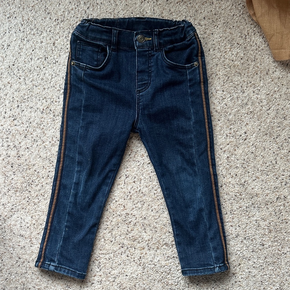 Zara Kids Jeans with Side Stripes